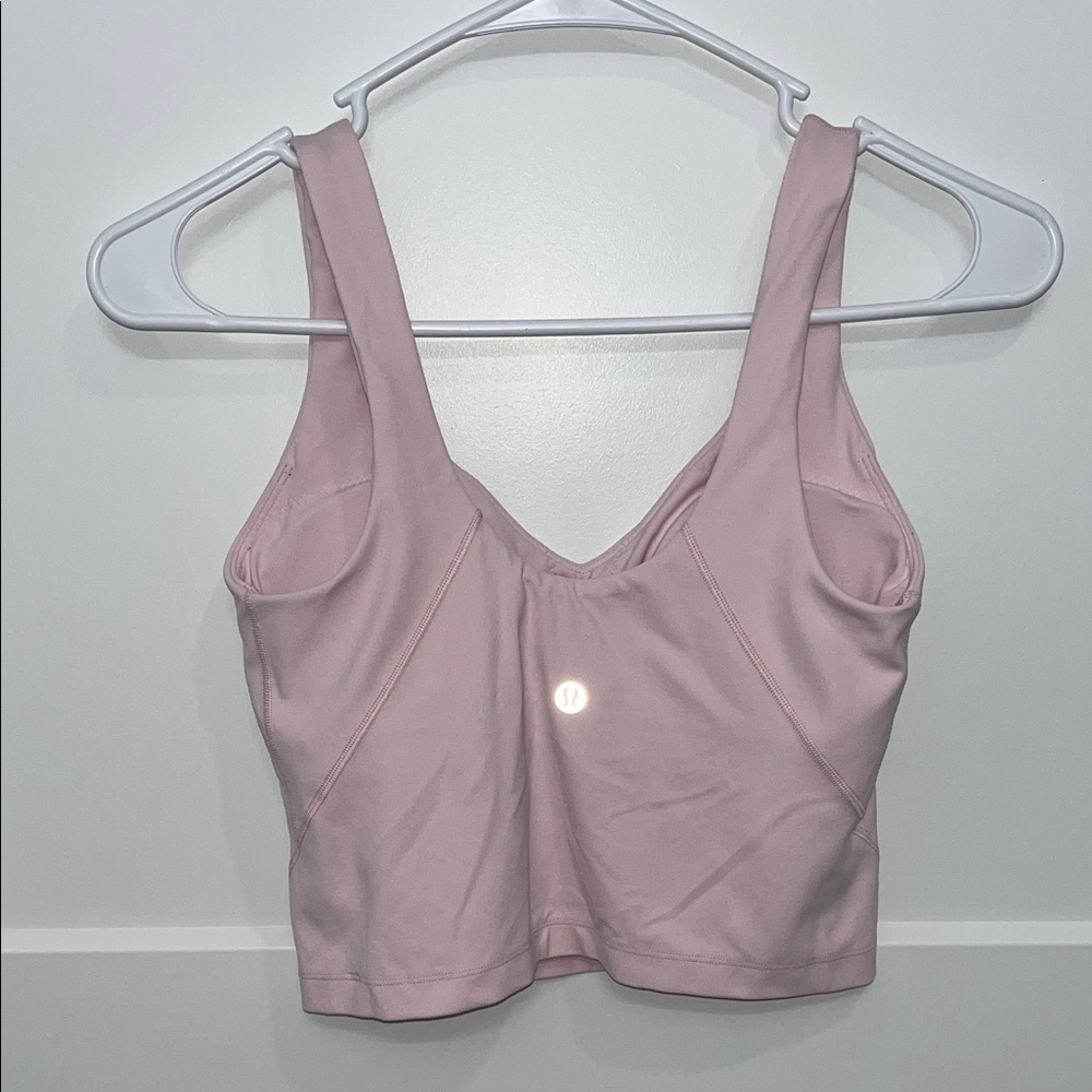 Lululemon Athletica Light Pink align Tank Top size 4
